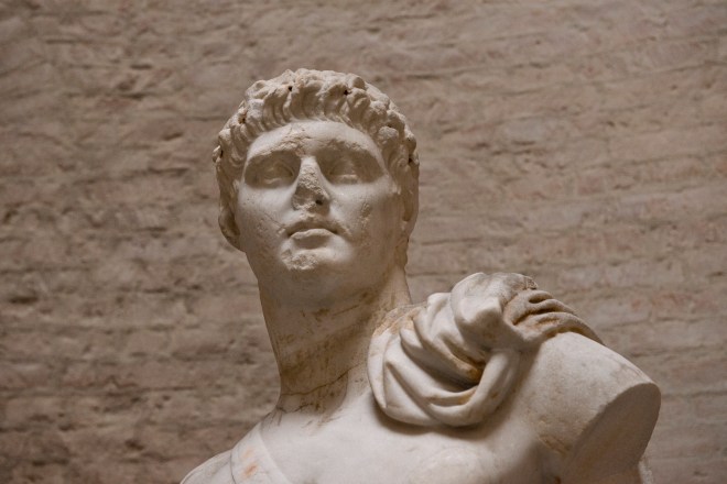 Estatua del emperador Domiciano. Gliptoteca de Munich.