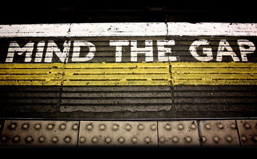 Entre el coche y el&nbsp;andén